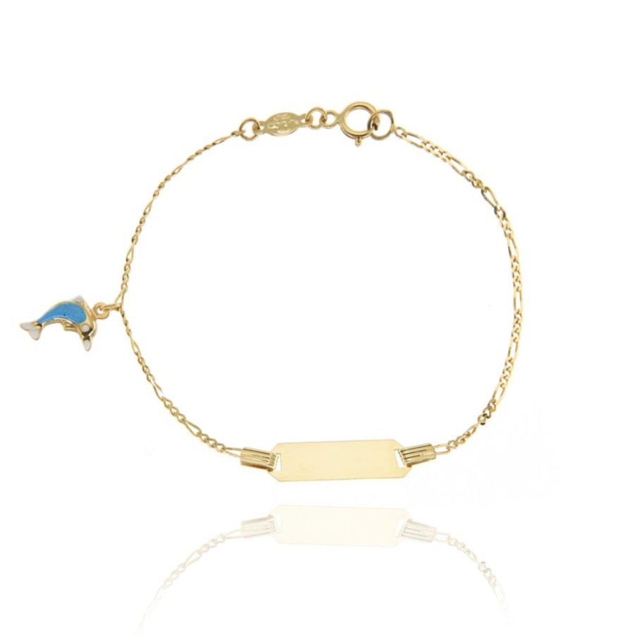 Gioielleria FACCO | Bracciale In Oro Giallo Simbolo Delfino Ref. 767091