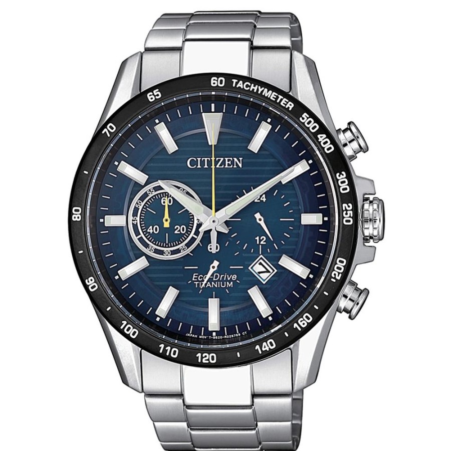 Orologi CITIZEN | Orologio Citizen - Crono Super Titanio Ref. Ca4444-82L