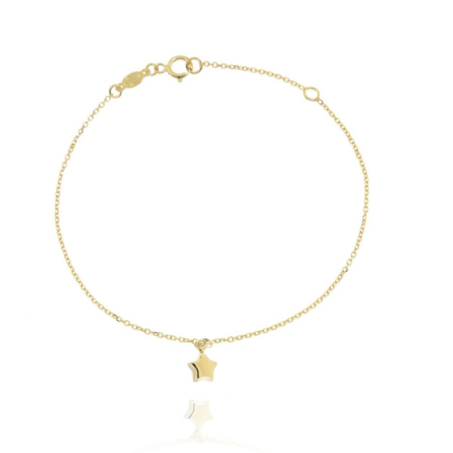 Gioielleria FACCO | Bracciale In Oro Giallo Simbolo Stella Ref. 764926