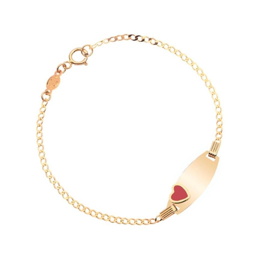 Gioielleria FACCO | Bracciale In Oro Giallo Simbolo Cuore Ref. 771156