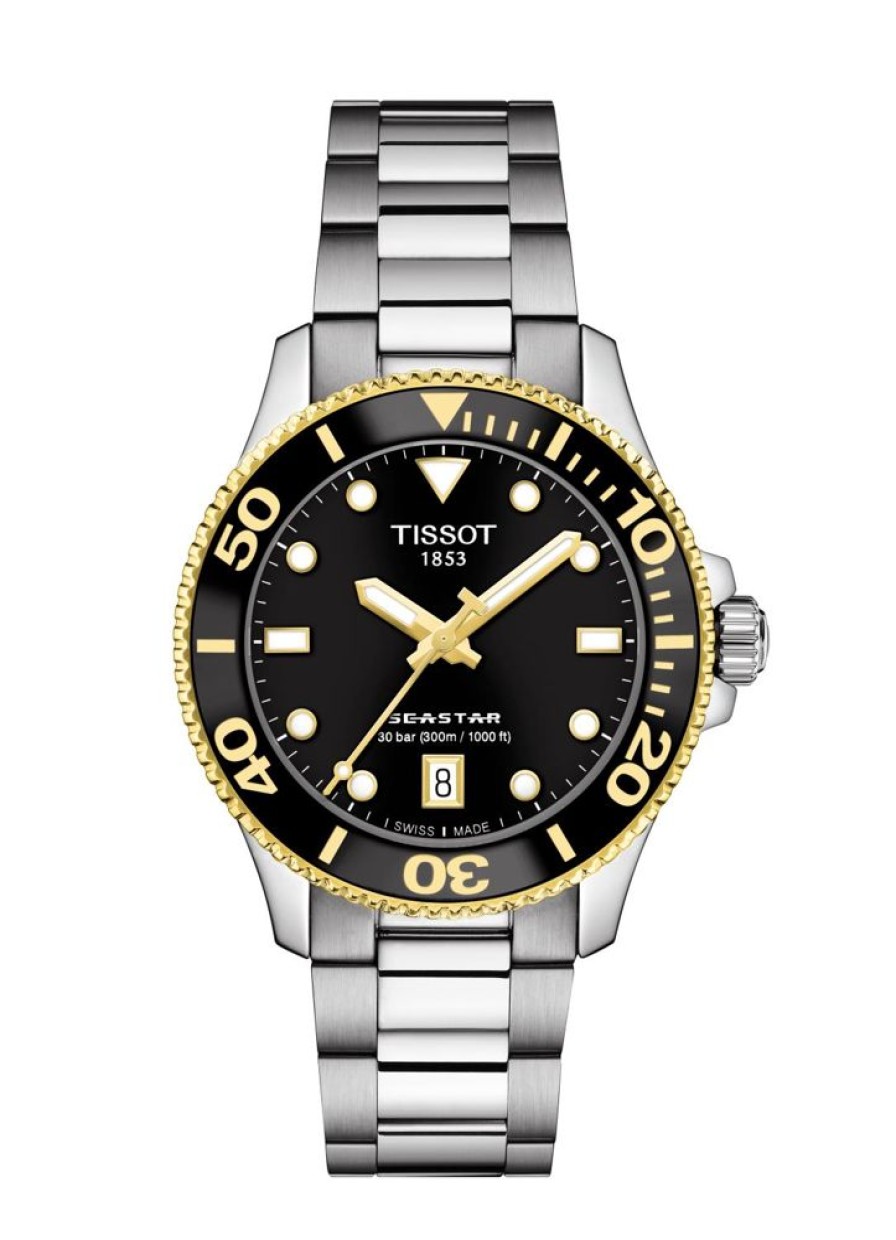 Orologi TISSOT | Orologio Tissot Seastar 1000 36 Mm Ref. T1202102105100