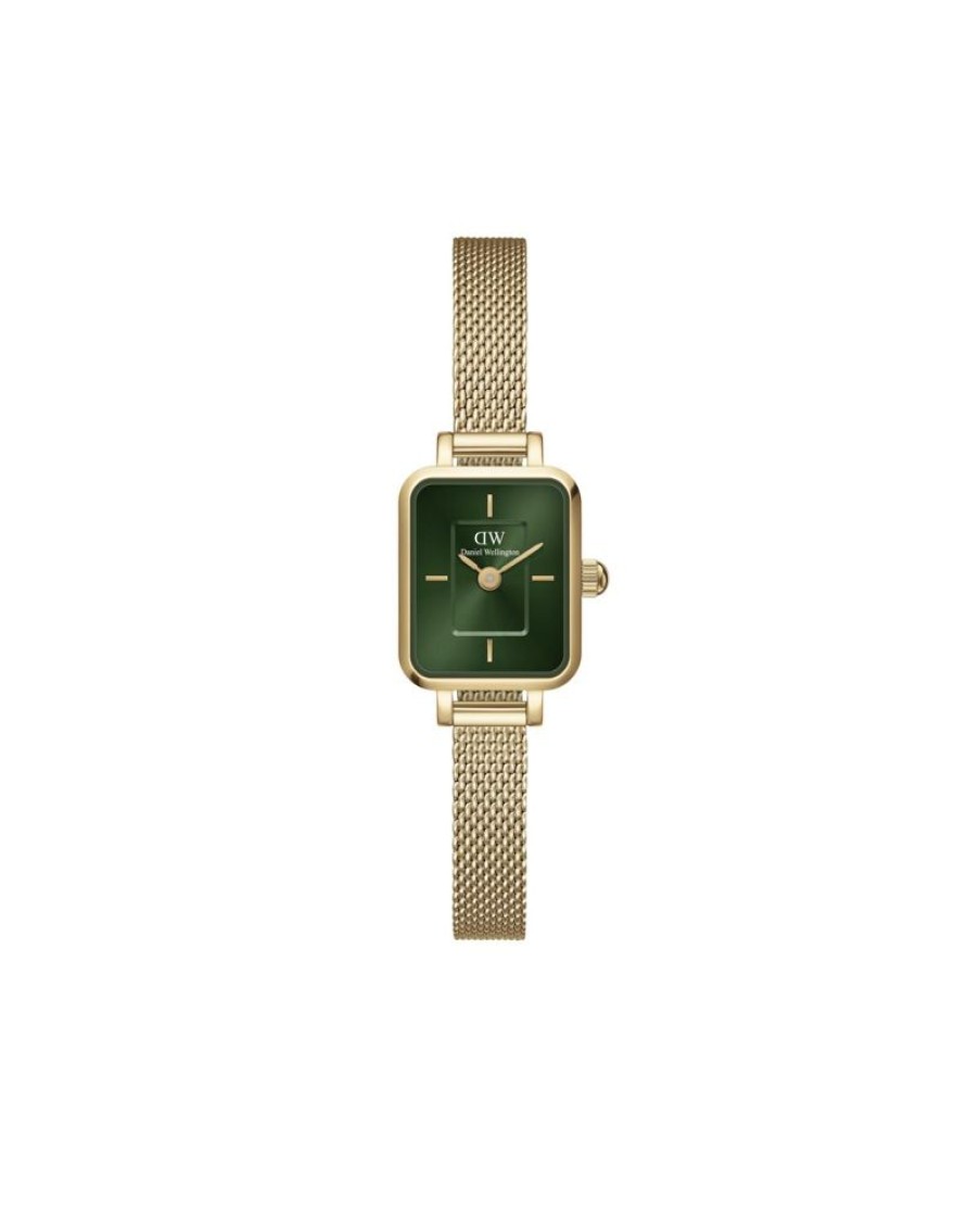 Orologi DANIEL WELLINGTON | Orologio Daniel Wellington Quadro Mini Evergold Emerald Ref. Dw00100653