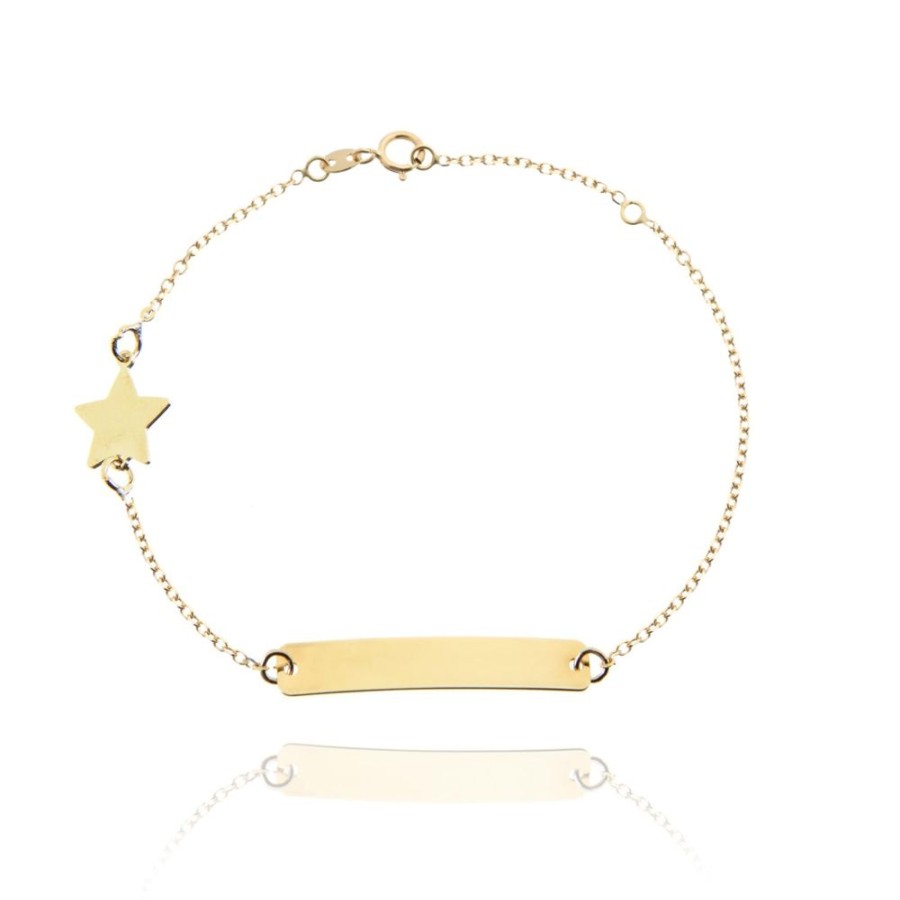 Gioielleria FACCO | Bracciale In Oro Giallo Simbolo Stella Ref. 767097