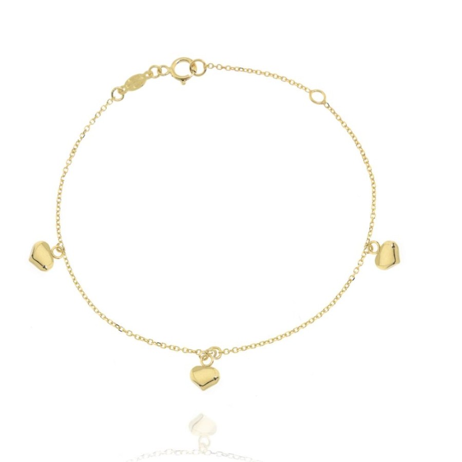 Gioielleria FACCO | Bracciale In Oro Giallo Simbolo Cuore Ref. 764515