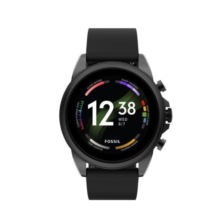 Orologi FOSSIL | Smartwatch Fossil Gen 6 Con Cinturino In Silicone Nero Ref. Ftw4061