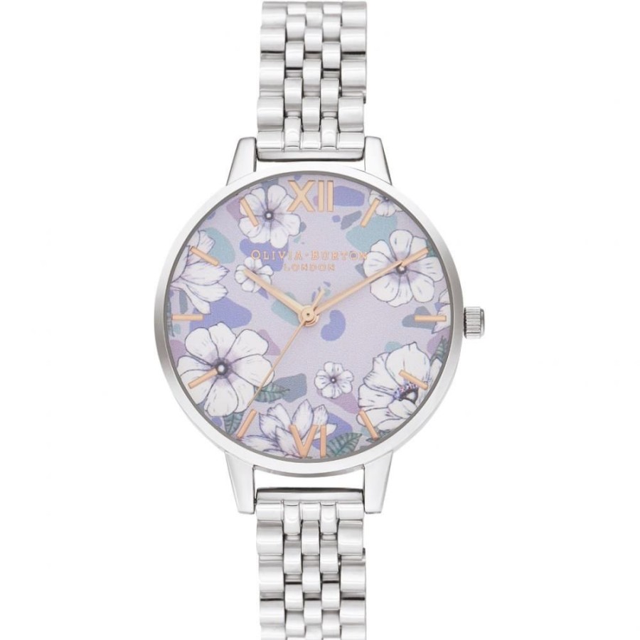 Orologi OLIVIA BURTON | Olivia Burton - Groovy Blooms Rose Gold & Silver Bracelet Ref. Ob16An05