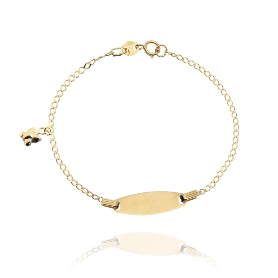 Gioielleria FACCO | Bracciale In Oro Giallo Simbolo Farfalla Ref. 766409