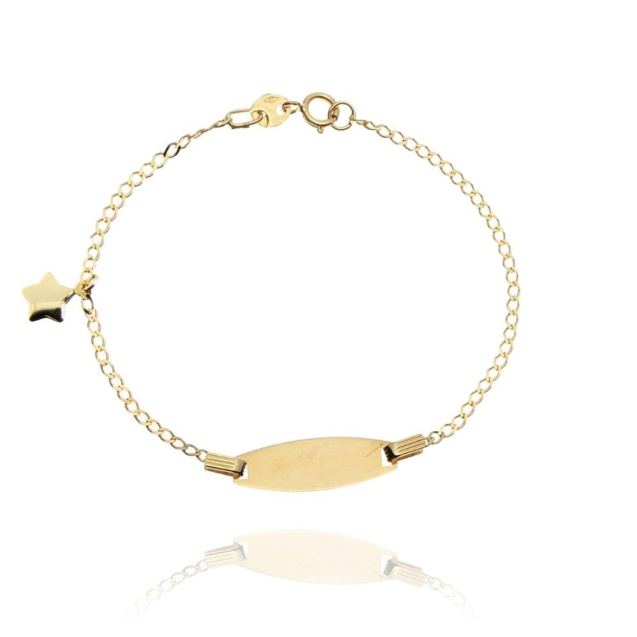 Gioielleria FACCO | Bracciale In Oro Giallo Simbolo Stella Ref. 766548