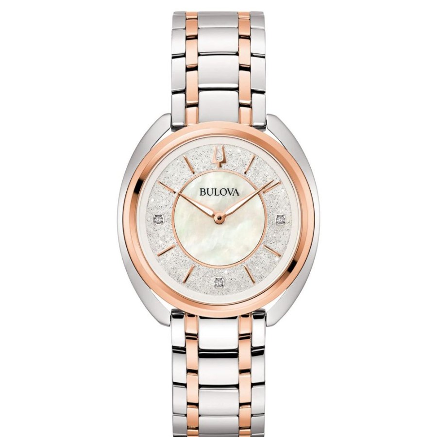 Orologi BULOVA | Orologio Bulova Duality Donna Con Diamanti Ref. 98P219