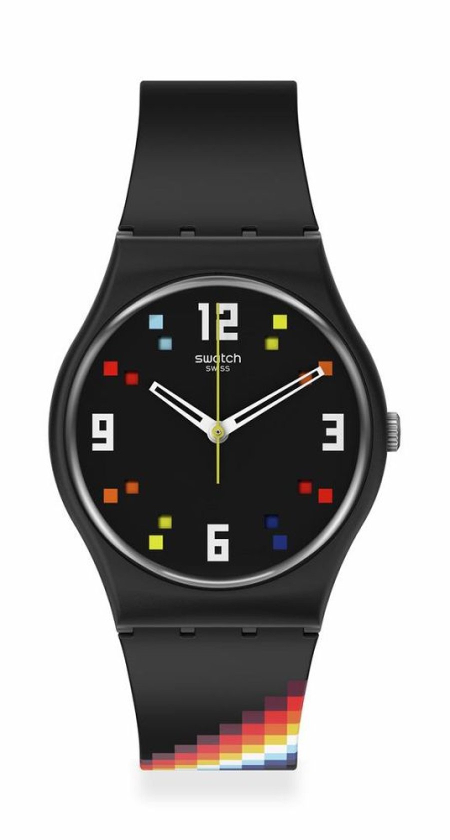 Orologi SWATCH | Orologio Swatch Black Carousel Squares Ref. So28B705