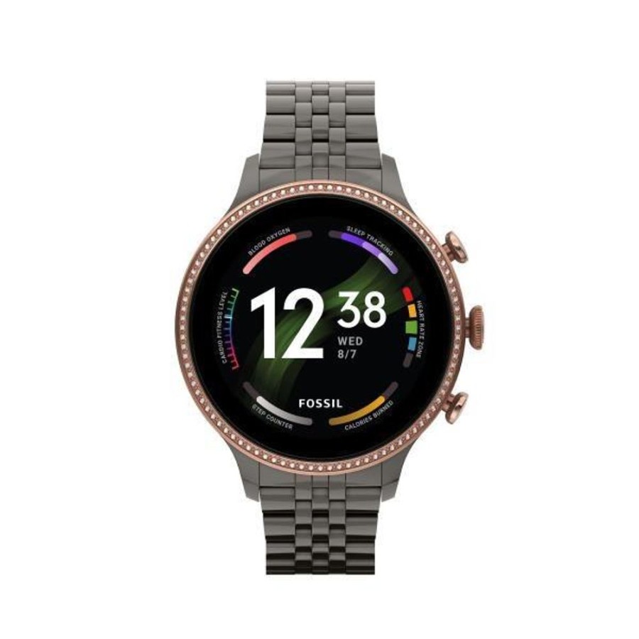 Orologi FOSSIL | Smartwatch Fossil Gen 6 Con Bracciale In Acciaio Color Canna Di Fucile Ref. Ftw6078