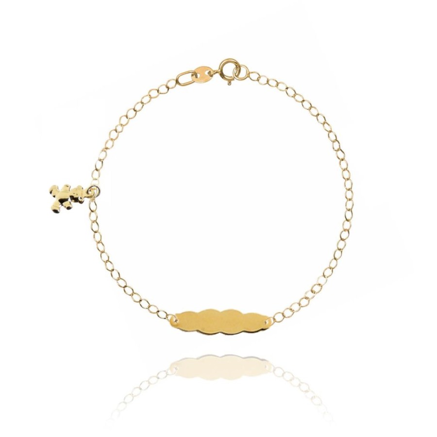 Gioielleria FACCO | Bracciale In Oro Giallo Simbolo Orsetto Ref. 766554