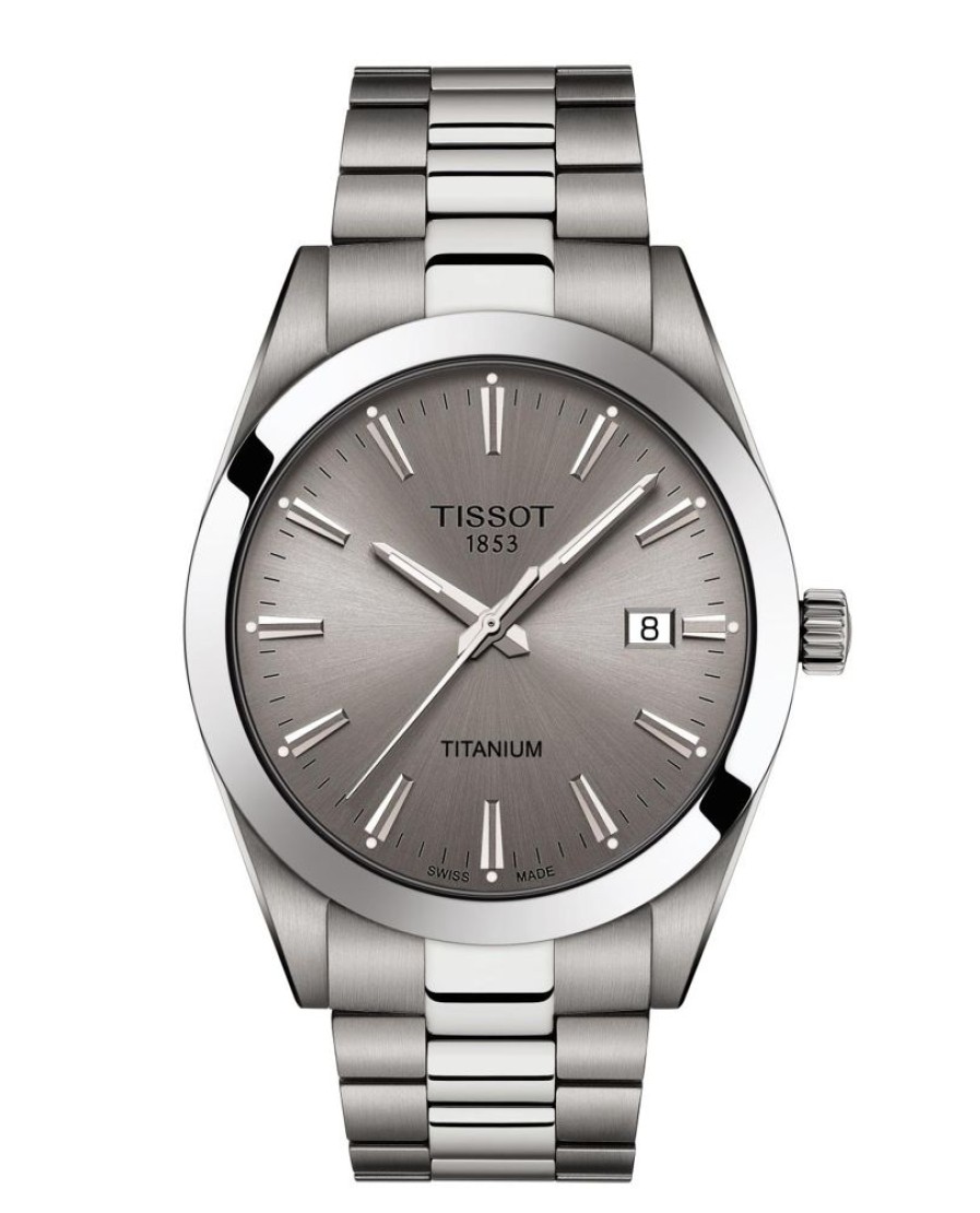 Orologi TISSOT | Orologio Tissot Gentleman Titanium Ref. T1274104408100