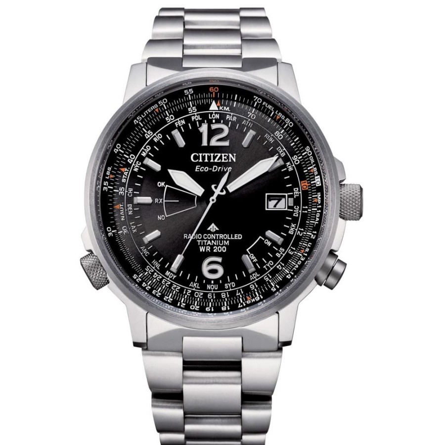 Orologi CITIZEN | Orologio Citizen Pilot Super Titanio Ref. Cb0230-81E