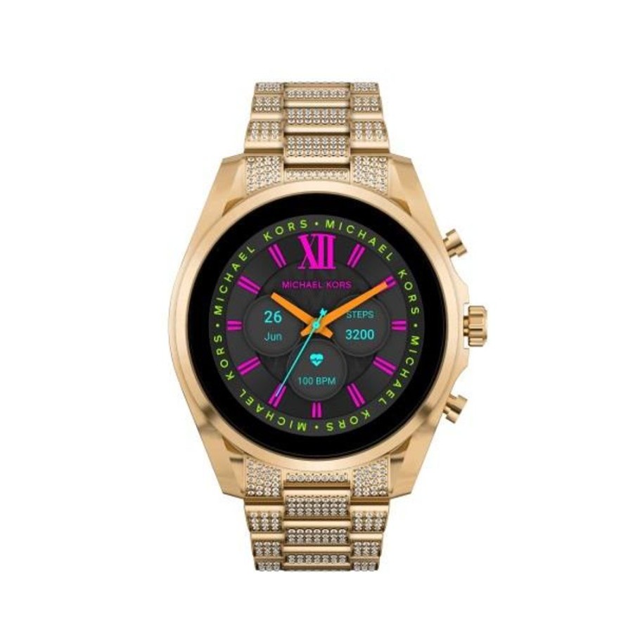 Orologi MICHAEL KORS | Smartwatch Michael Kors Gen 6 Bradshaw Tonalita Oro Con Pave Ref. Mkt5136