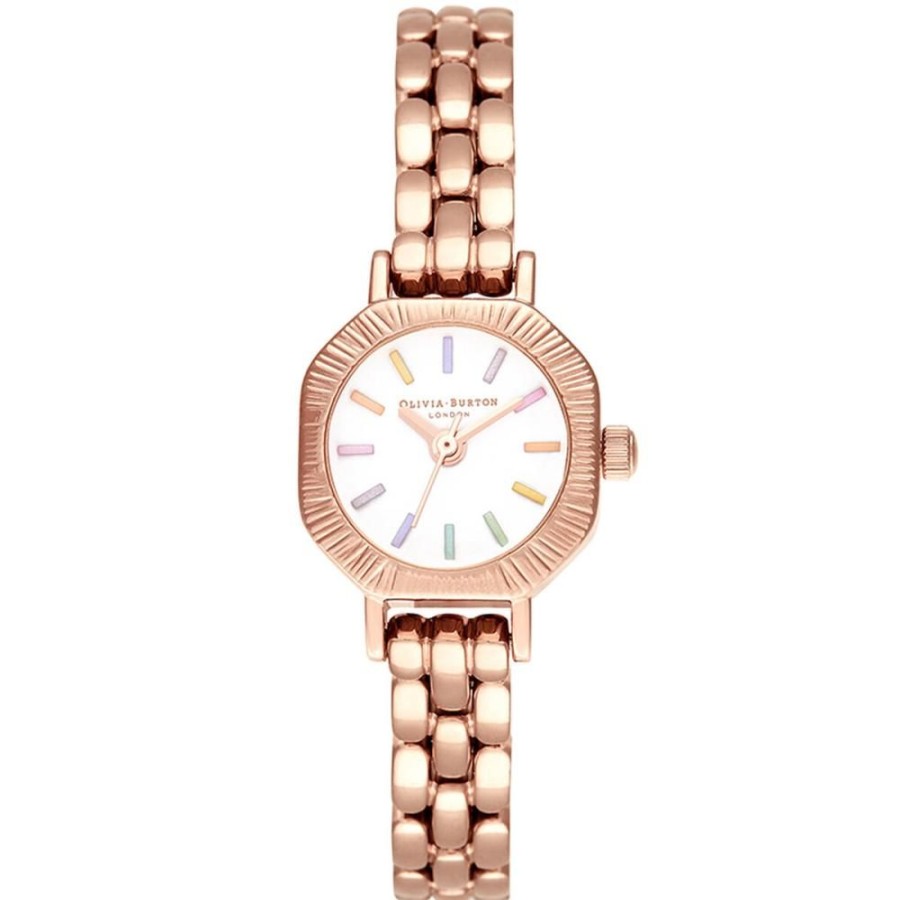 Orologi OLIVIA BURTON | Orologio Olivia Burton - Rainbow Pale Rose Gold Bracelet Ref. Ob16Cc50