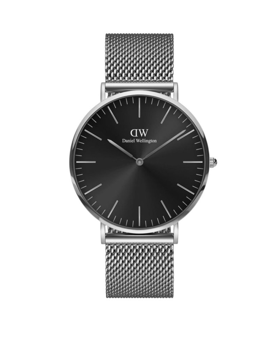 Orologi DANIEL WELLINGTON | Orologio Daniel Wellington Classic Mesh Sterling Black Ref. Dw00100629