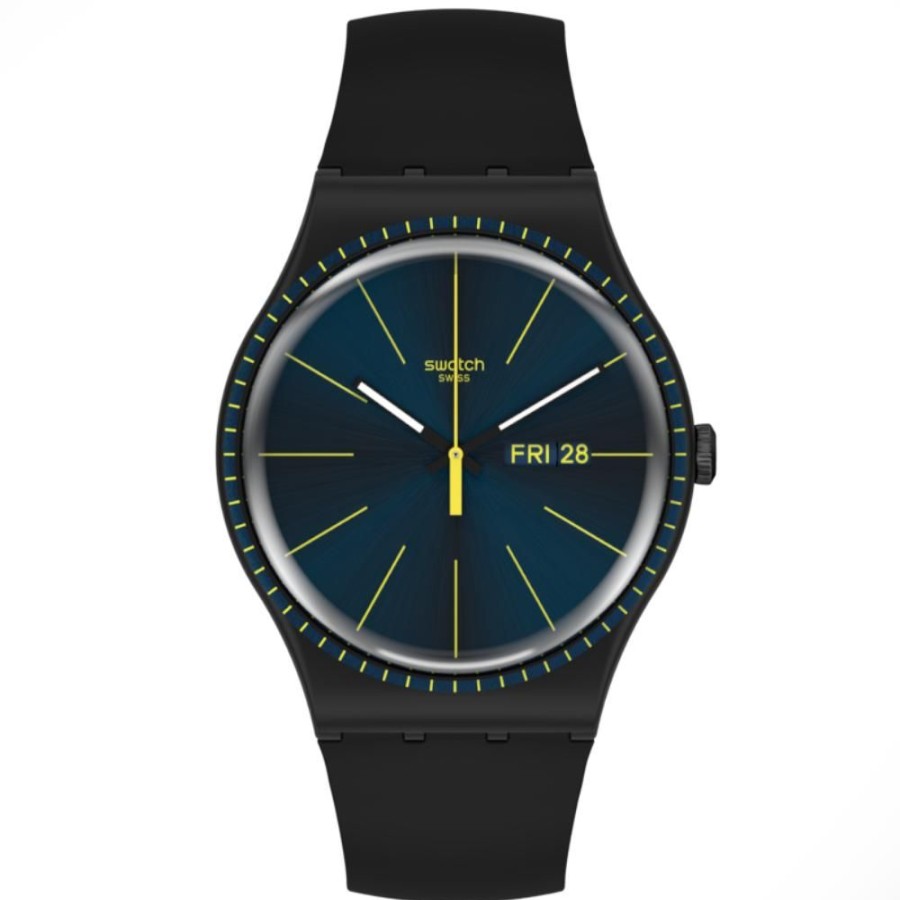 Orologi SWATCH | Orologio Swatch Black Rails Ref. Suob731