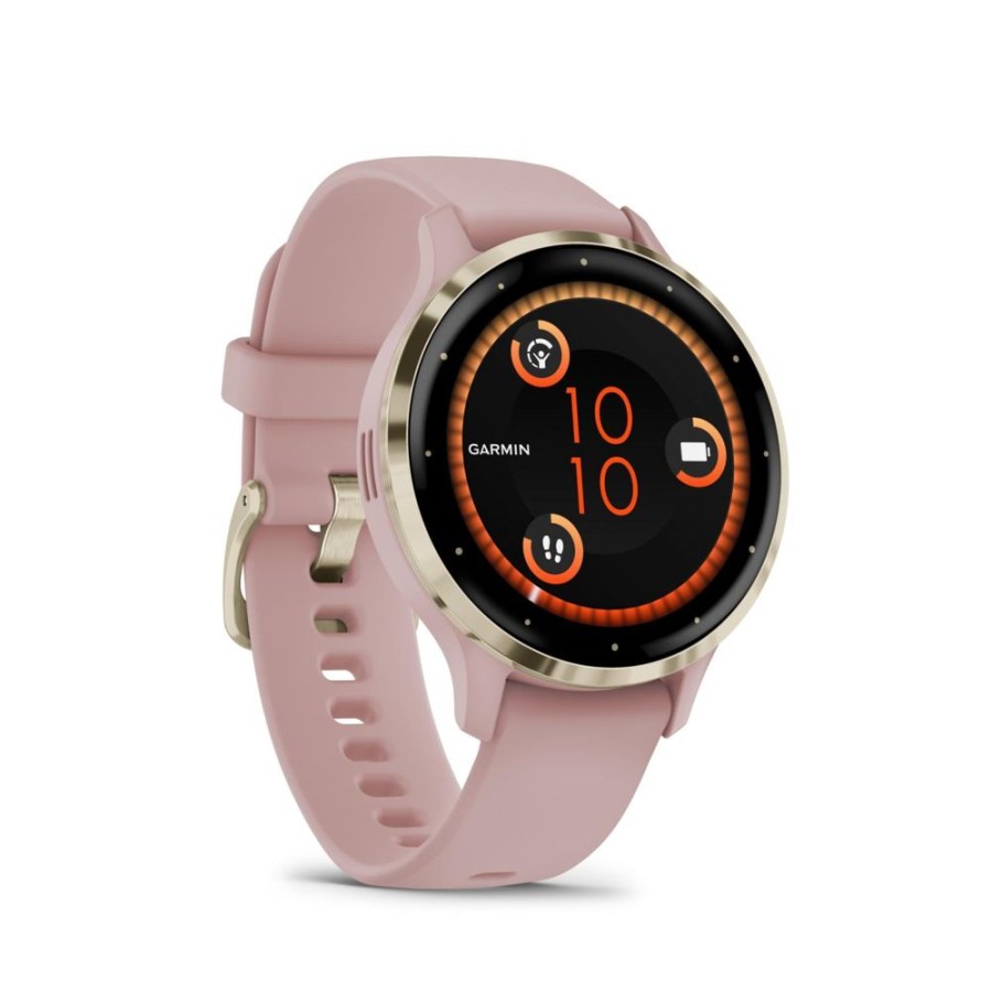 Orologi GARMIN | Garmin Venu® 3S Dust Rose & Soft Gold Con Cinturino In Silicone 41 Mm Ref. 010-02785-03