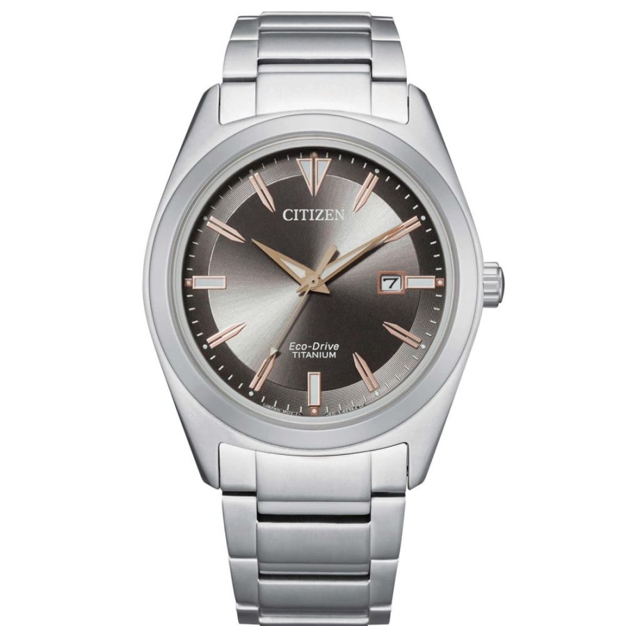 Orologi CITIZEN | Orologio Citizen Uomo Super Titanio 1640 Antracite Ref. Aw1640-83H