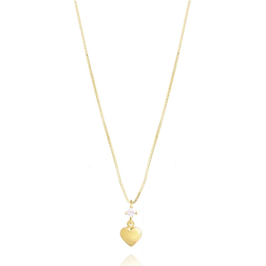 Gioielleria FACCO | Collana In Oro Giallo Simbolo Cuore Ref. 765730