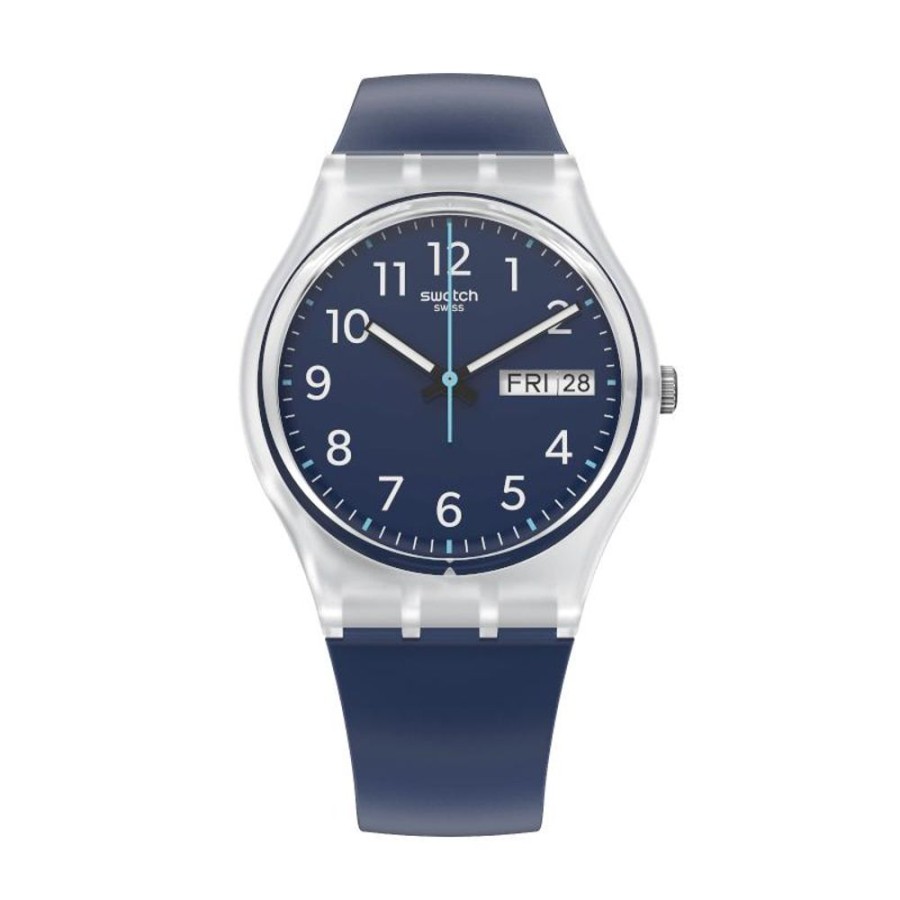 Orologi SWATCH | Orologio Swatch Rinse Repeat Navy Ref. Ge725