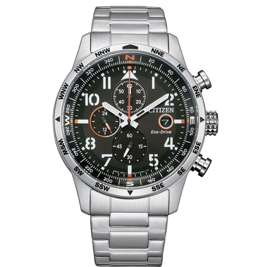 Orologi CITIZEN | Orologio Citizen Aviator Eco Drive Chrono Ref. Ca0790-83E