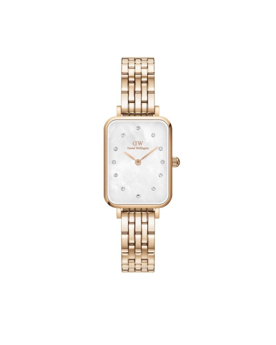 Orologi DANIEL WELLINGTON | Orologio Daniel Wellington Quadro Lumine 5-Link Melrose Ref. Dw00100620