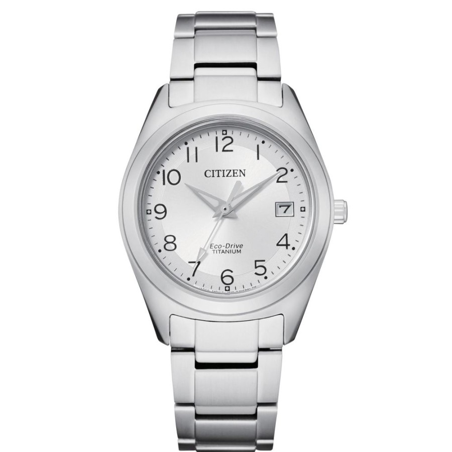 Orologi CITIZEN | Orologio Citizen Lady Super Titanio 6150 Silver Ref. Fe6150-85A