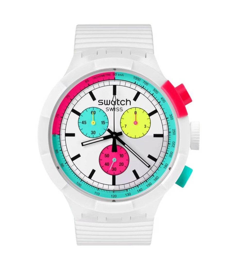 Orologi SWATCH | Orologio Swatch Swatch The Purity Of Neon Ref. Sb06W100