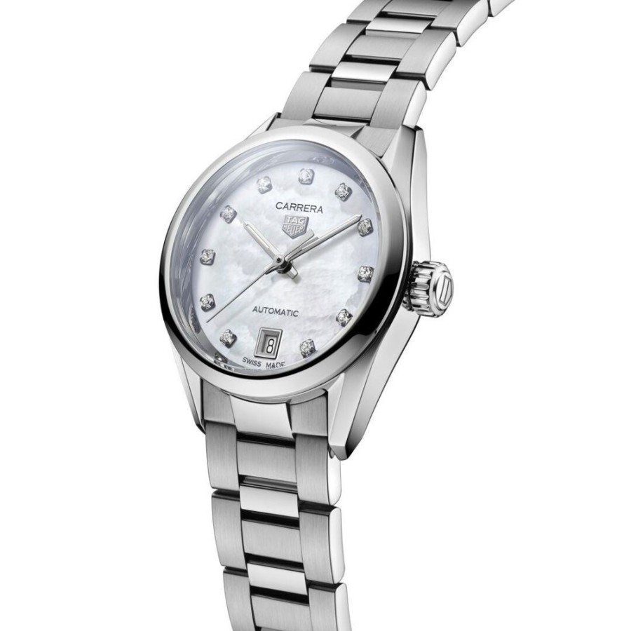 Orologi TAG HEUER | Orologio Tag Heuer Carrera Lady Con Diamanti Ref. Wbn2412.Ba0621