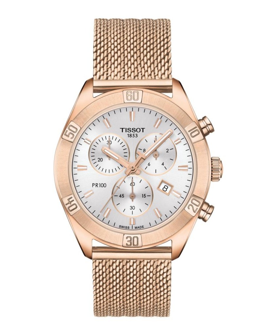 Orologi TISSOT | Orologio Tissot Pr 100 Sport Chic Chronograph Ref. T1019173303100