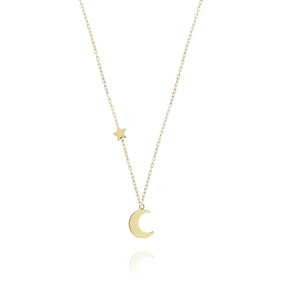 Gioielleria FACCO | Collana In Oro Giallo Simbolo Luna Ref. 765069